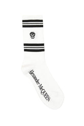 STRIPE SKULL SPORT SOCKS